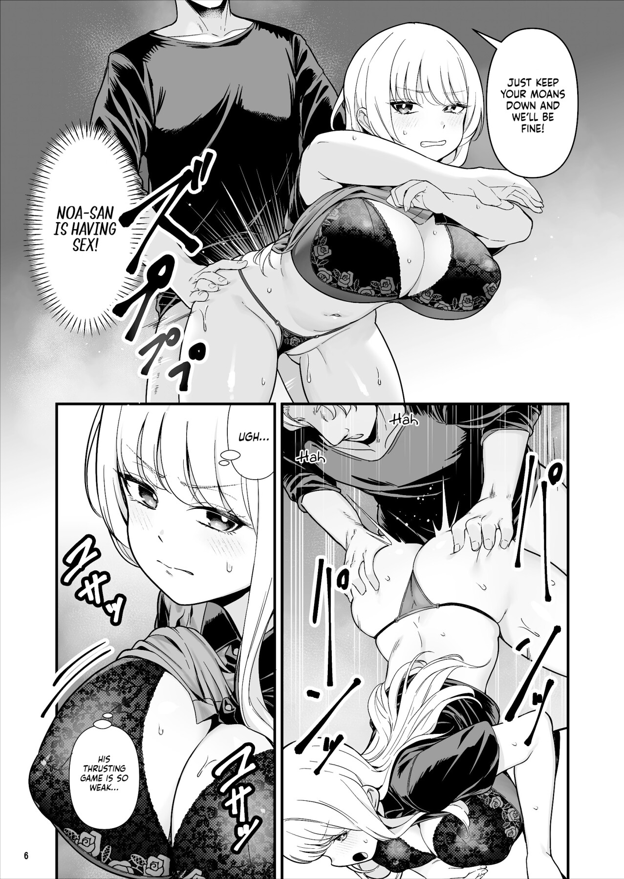 Hentai Manga Comic-I Had Wild Sex with a Taken Busty Gyaru Part-Timer!-Read-6